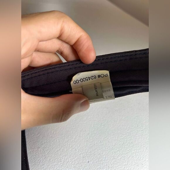 Vintage Universal Studios Black Gray Sun Visor Adjustable Hat Cap GUC - Picture 12 of 14